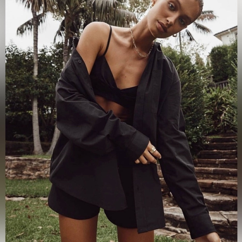 Dissh Maxie Black Long Sleeve Shirt